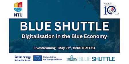 Are you interested in learning more about how digitalisation is used in businesses in a blue economy?

Join the Blue Shuttle Project for an online workshop designed to encourage more businesses to join the journey of digitalisation.

Register today: eventbrite.ie/e/blue-shuttle…