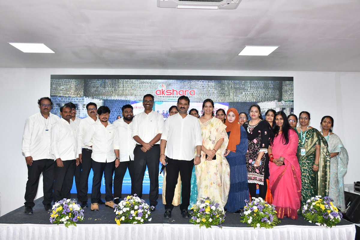 Akshara International School Hyderabad tweet media