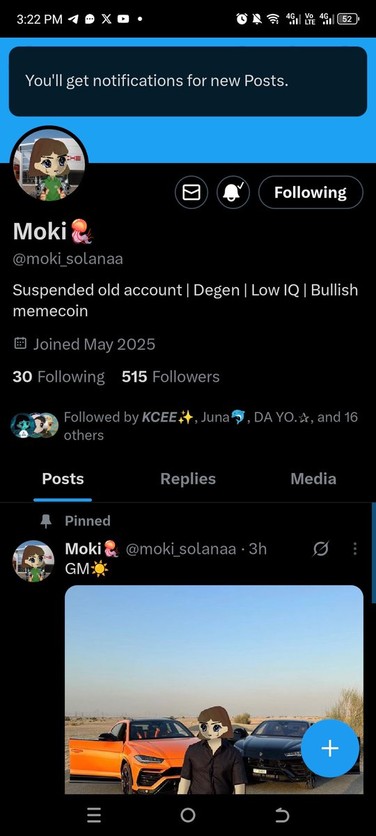 Zenv0ra's tweet photo. @junacute_degen @moki_solanaa Thank you @junacute_degen & @moki_solanaa for this opportunity ๐ซถ๐ป
My first win from you InshAllah โค๏ธ
Need this win to get into trenches so I can get my boys to school #web3mom
AW6HGMKxMGdEnSHTtsaTCswqaFbYV7CwncZHfYRfGzqe
#Solana #CryptoGiveaway #SOL #Airdrop #Crypto https://t.co/4eywyQGEU1