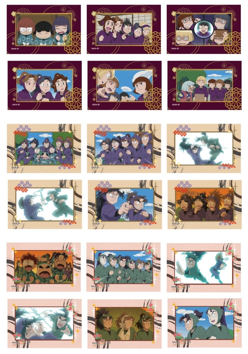 忍たま乱太郎』スクエア缶バッジコレクションがヴィレッジヴァンガード