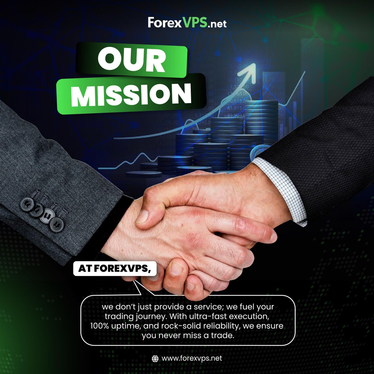At ForexVPS, our commitment is to empower traders with the best VPS solutions. 

Learn about our mission and how we strive to support your trading success - forexvps.net/about