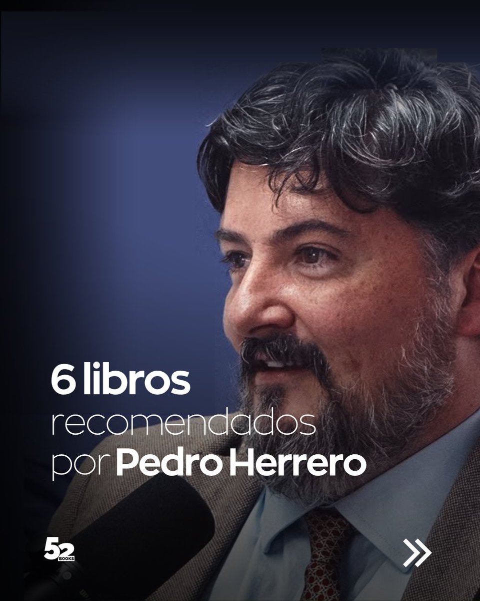 52books_'s tweet photo. Hoy os compartimos 6 libros recomendados por @aparachiqui 🤵🏻‍♂️. 

¡Disfrutad del hilo 🧶 !

#pedroherrero #extremocentro #librosrecomendados #52books https://t.co/lJUwceVKfT