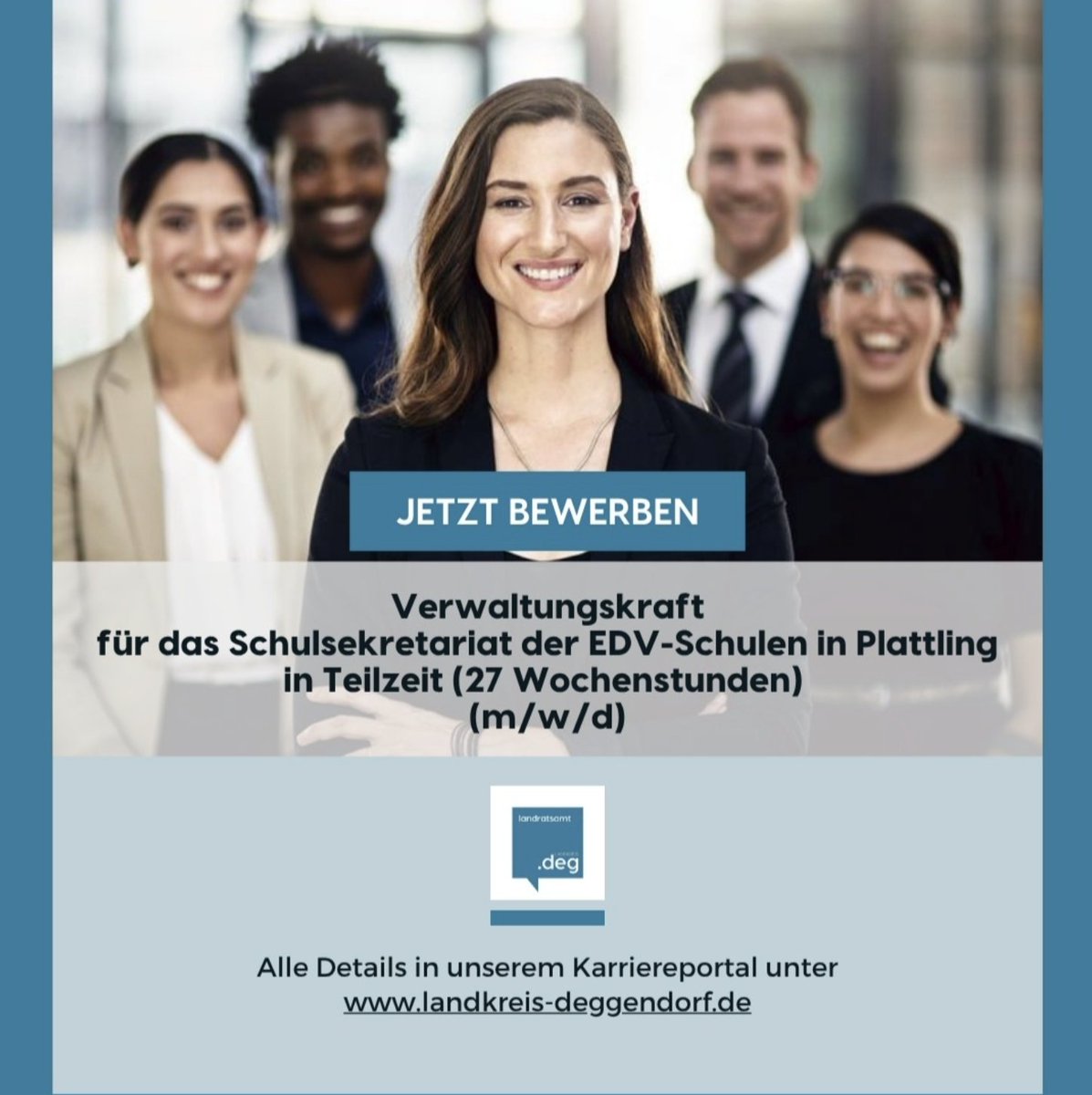 EDVSchulen's tweet photo. Wir suchen zum nächstmöglichen Zeitpunkt Verstärkung für unser Sekretariat! 

Alle Infos gibt's hier: https://t.co/6vCYcOeQXJ

#Job #Ausschreibung #OffeneStelle https://t.co/njtVh1Pvrs