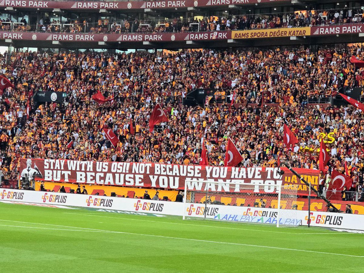 STAY WITH US OSI! NOT BECAUSE YOU HAVE TO, BUT BECAUSE YOU WANT TO! <a href="/victorosimhen9/">Victor Osimhen</a> #ultrAslanUNI