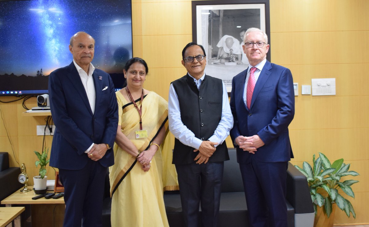 Office of Principal Scientific Adviser to the GoI (@prinsciadvoff) on Twitter photo Prof. <a href="/PresHughBrady/">Hugh Brady</a>, President, <a href="/imperialcollege/">Imperial College London</a>, met Prof. <a href="/AjaySoodIISc/">Ajay Sood</a>, Principal Scientific Adviser to the Government of India (<a href="/PrinSciAdvGoI/">Principal Scientific Adviser, Govt. of India</a>) and Dr. Parvinder Maini, Scientific Secretary on 19th May 2025. The team shared updates on the upcoming launch of Imperial Global Prof. <a href="/PresHughBrady/">Hugh Brady</a>, President, <a href="/imperialcollege/">Imperial College London</a>, met Prof. <a href="/AjaySoodIISc/">Ajay Sood</a>, Principal Scientific Adviser to the Government of India (<a href="/PrinSciAdvGoI/">Principal Scientific Adviser, Govt. of India</a>) and Dr. Parvinder Maini, Scientific Secretary on 19th May 2025. The team shared updates on the upcoming launch of Imperial Global