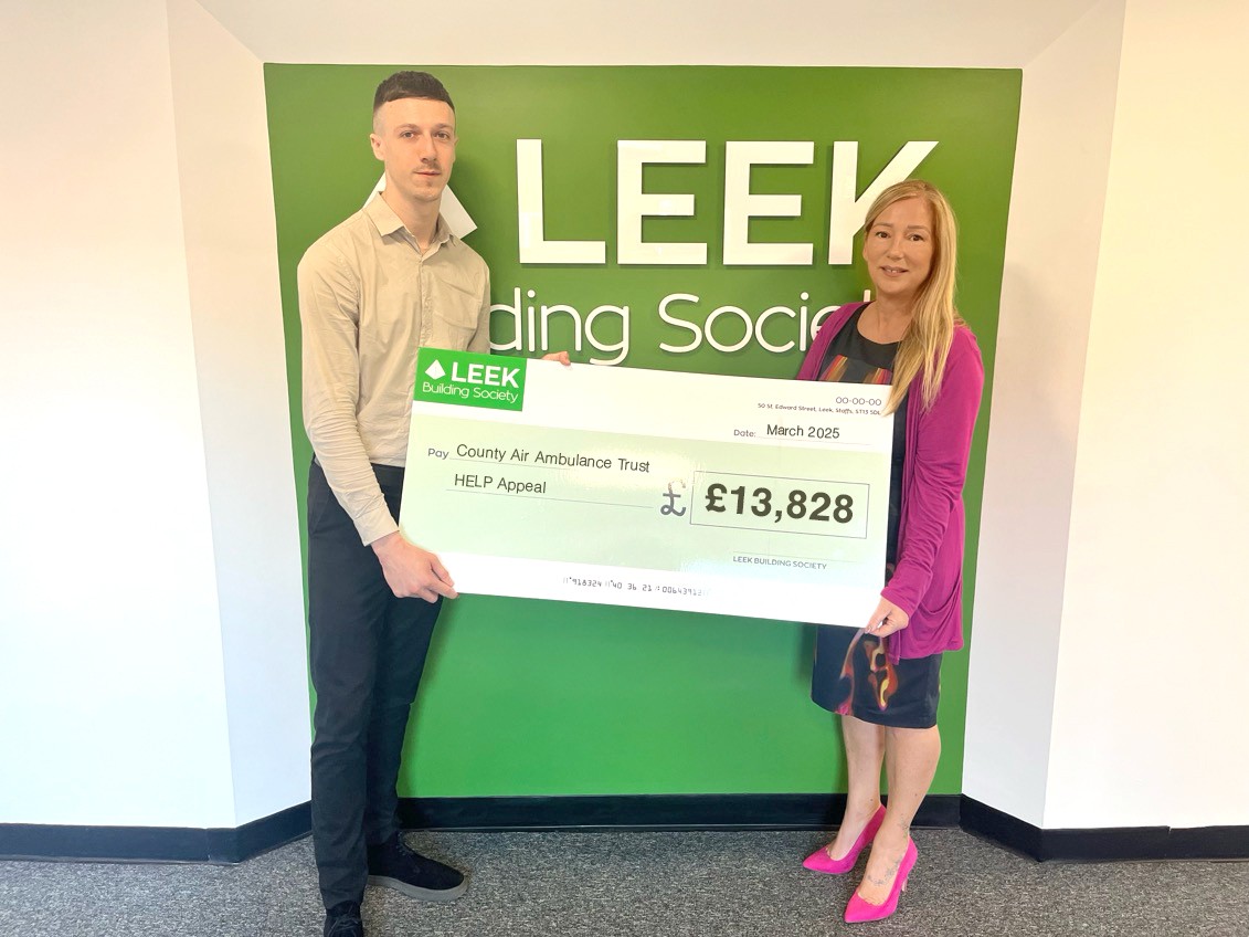 Thanks to the incredible support of Leek Building Society and its savers, a fantastic £13,828 has been raised this year to fund lifesaving NHS hospital helipads. To find out more: helpappeal.org.uk/leek-building-…

#charity #thankyouforyoursupport #leek #leekbuildingsociety #staffordshire