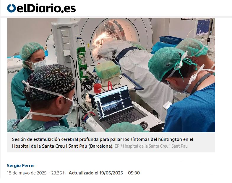 Asociación Valenciana de Enfermedad de Huntington (@asociacionavaeh) on Twitter photo REPASO POR LA ACTUALIDAD MUNDIAL EN INVESTIGACIÓN DE HUNTINGTON - Con intervenciones de <a href="/monkeyplatillos/">Rafa Vázquez #SinCienciaNoHayFuturo</a> @factorh_org @ignaciomunozsanjuan #ClaudiaPerandones <a href="/IISLaFe/">IIS La Fe</a>
Lee el artículo completo en <a href="/eldiarioes/">elDiario.es</a> :
eldiario.es/sociedad/inves… REPASO POR LA ACTUALIDAD MUNDIAL EN INVESTIGACIÓN DE HUNTINGTON - Con intervenciones de <a href="/monkeyplatillos/">Rafa Vázquez #SinCienciaNoHayFuturo</a> @factorh_org @ignaciomunozsanjuan #ClaudiaPerandones <a href="/IISLaFe/">IIS La Fe</a>
Lee el artículo completo en <a href="/eldiarioes/">elDiario.es</a> :
eldiario.es/sociedad/inves…