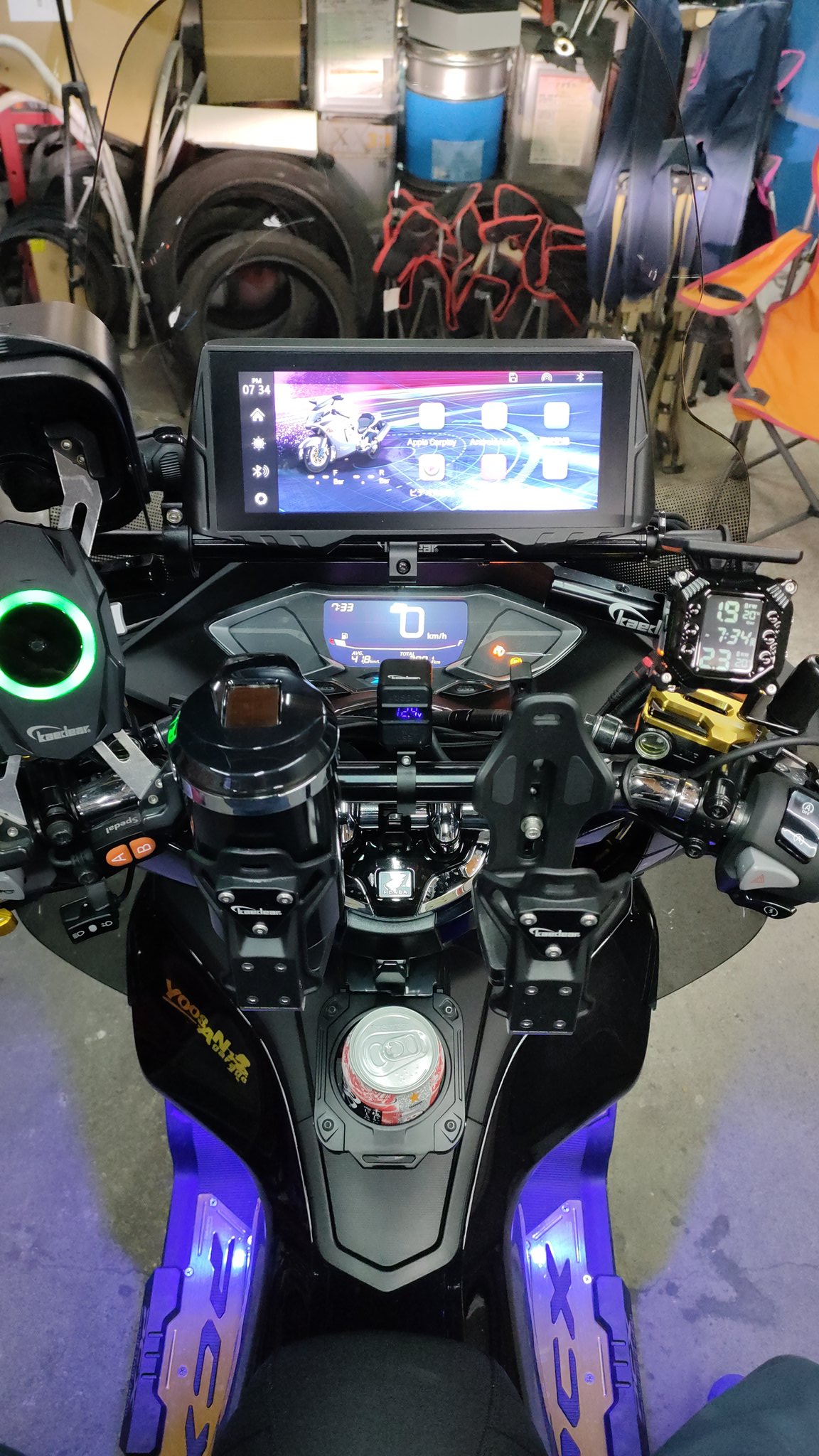 ジャスタードリンクホルダー JD-4 TNK工業(SPEEDPIT) ドリンク用