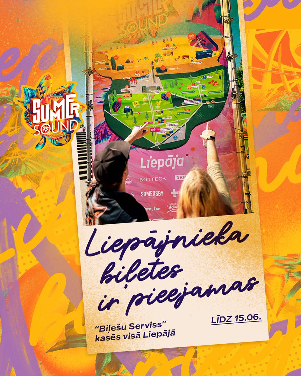 SUMMER SOUND (@summersoundlv) on Twitter photo LiepÄja sauc! š¤©
Un Tu vari atsaukties - lÄ«dz 15.06. LiepÄjas <a href="/bilesuserviss/">BiļeÅ”u Serviss</a> kasÄs pieejamas Summer Sound 2025 biļetes par Ä«paÅ”o LiepÄjnieka cenu! šš»
Biļetes:
šø koncertzÄle āLielais Dzintarsā
šø t/c Kurzeme
šø LiepÄjas Olimpiskais centrs
šø LOC ledus halle LiepÄja sauc! š¤©
Un Tu vari atsaukties - lÄ«dz 15.06. LiepÄjas <a href="/bilesuserviss/">BiļeÅ”u Serviss</a> kasÄs pieejamas Summer Sound 2025 biļetes par Ä«paÅ”o LiepÄjnieka cenu! šš»
Biļetes:
šø koncertzÄle āLielais Dzintarsā
šø t/c Kurzeme
šø LiepÄjas Olimpiskais centrs
šø LOC ledus halle