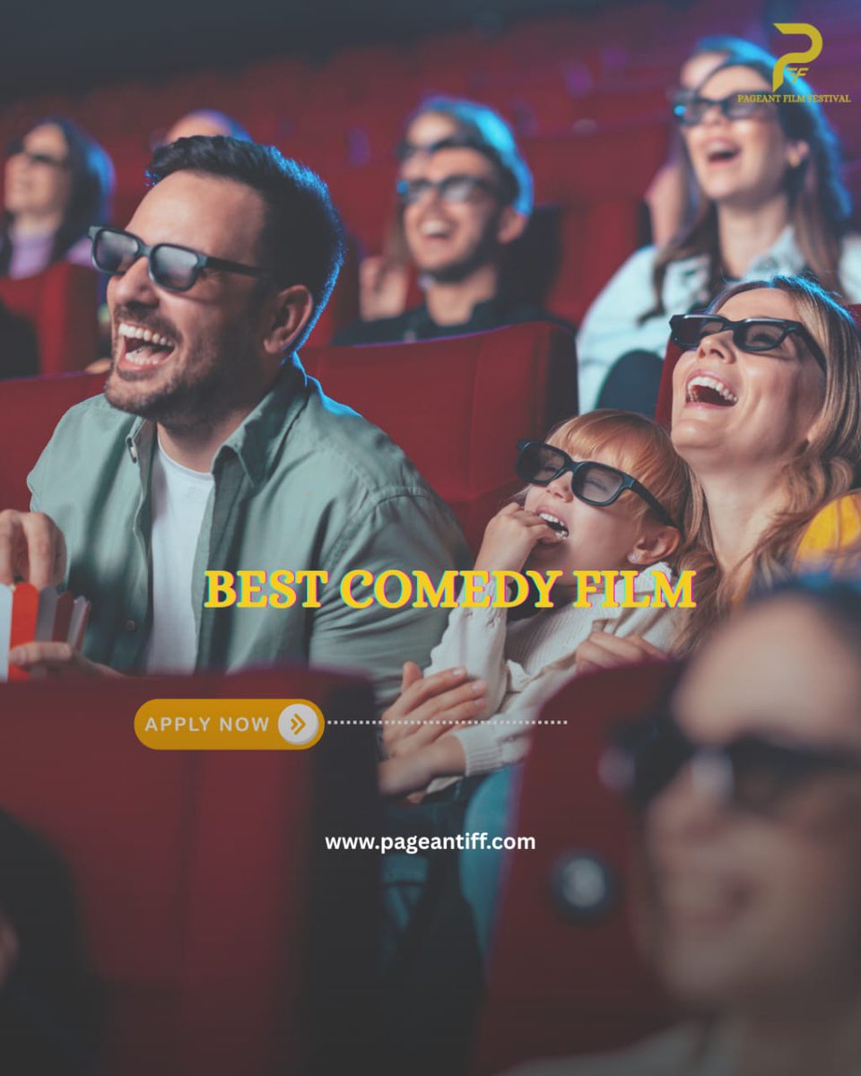 🎬😂 Laughter takes the spotlight! Submit your film for the Best Comedy Film category at the Pageant Film Festival. Don’t miss your chance to make the world laugh!
👉 Apply Now
pageantiff.com