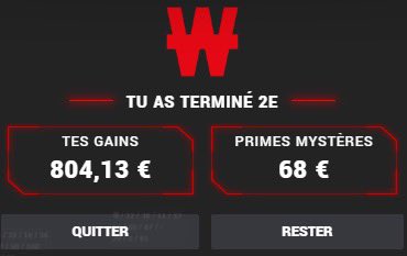 Une win et presque 2… belle petite sessions du dimanche sur <a href="/Winamax/">Winamax Poker 🔞</a> ! 🔥🏆💪 <a href="/PokerSkillsFR/">PokerSkills</a>
