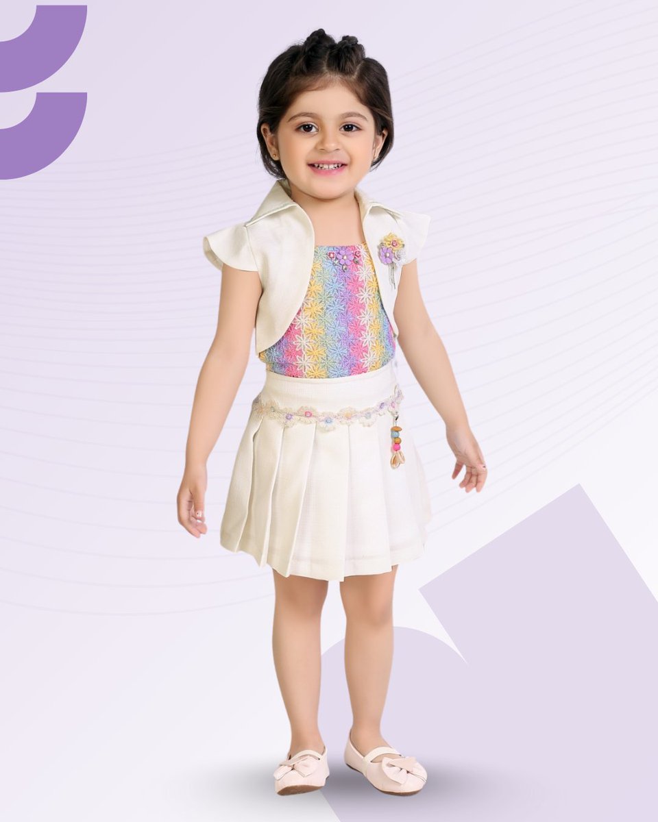 cutiesgirlswear's tweet image. Twirl-worthy trends for your little fashionista! Discover the latest in Cuties' western collection.💖🎀
#CutiesCollection #GirlsWesternWear #MiniStyleIcon #CuteAndTrendy #LittleFashionista #TrendyTots #WesternVibes #CutiesWear