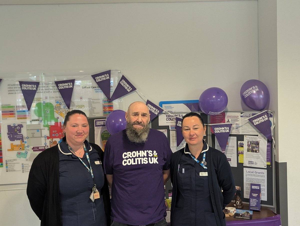 Catherine Bonnar (@bonnarc) on Twitter photo Thank you to <a href="/CrohnsColitisUK/">Crohn's & Colitis UK</a> for always supporting us at Salford Royal. Happy IBD day to all our patients/carers. I hope we continue to support you through your journey 💜 <a href="/NCAlliance_NHS/">Northern Care Alliance NHS Foundation Trust (NCA)</a> Thank you to <a href="/CrohnsColitisUK/">Crohn's & Colitis UK</a> for always supporting us at Salford Royal. Happy IBD day to all our patients/carers. I hope we continue to support you through your journey 💜 <a href="/NCAlliance_NHS/">Northern Care Alliance NHS Foundation Trust (NCA)</a>