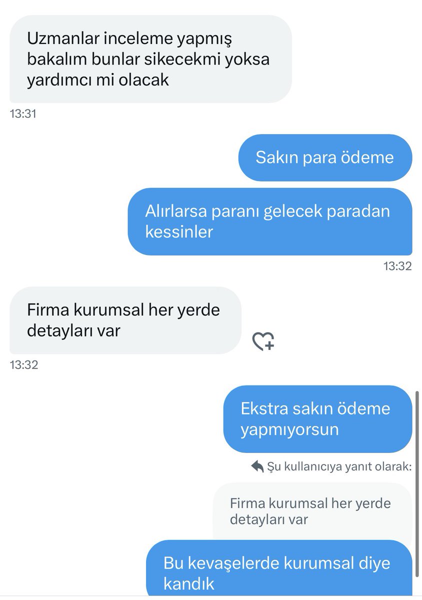 Bir kardeşimiz 70 bin dolar kaptırmış.
Çıldırmamak elde değil