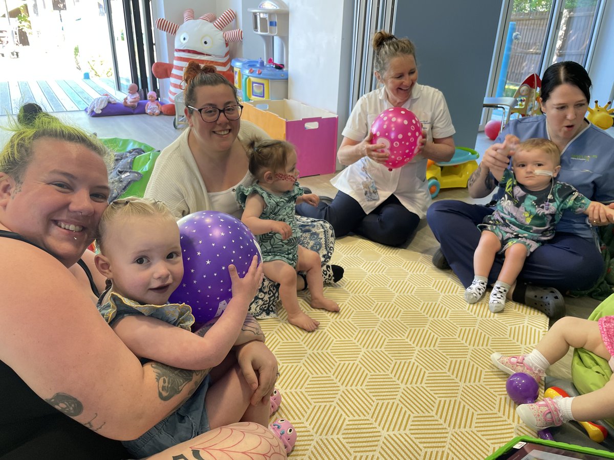 Hey Google, play 'Happy Birthday' by Stevie Wonder! 🥳

One of our Playgroup regulars turned two last week, so naturally we all helped her celebrate with a birthday party to remember here at Derian House, including a mega game of Pass the Parcel 🎁