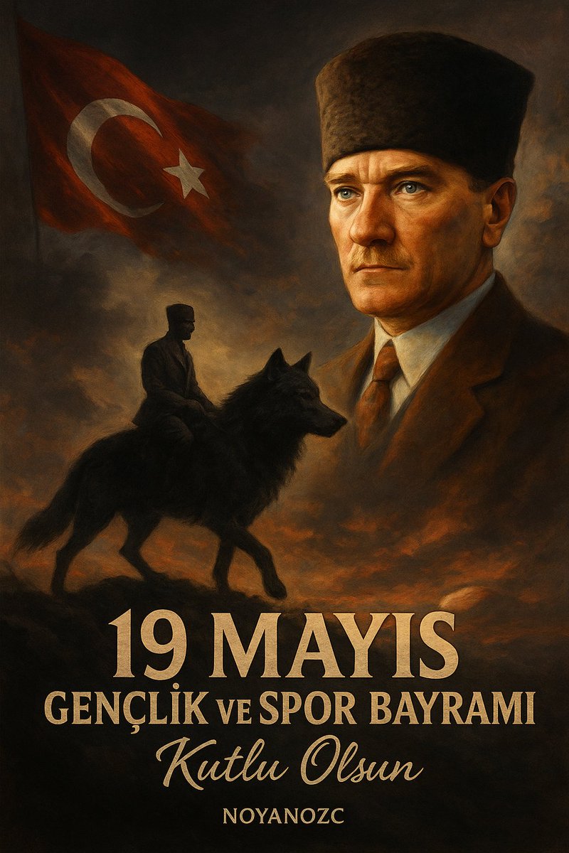 19 Mayıs Gençlik ve Spor Bayramınız Kutlu olsun
#19MayısGenclikveSporBayramı #19MAYIS #19Mayıs1919 #19MayısAtatürküAnmaGençlikveSporBayramı