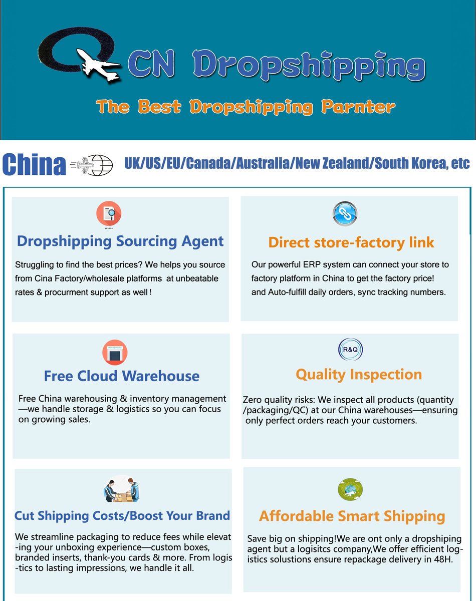 CNDropshipping's tweet photo. @QishunLogistics
 Shopify Sellers – Tired of These Challenges?
📷 Sky-high production costs
📷 Unreliable suppliers causing delays
📷 Slow &amp; expensive shipping eating your profits
We help Shopify sellers slash costs, speed up logistics, and boost margins. https://t.co/gcJieIa0gU