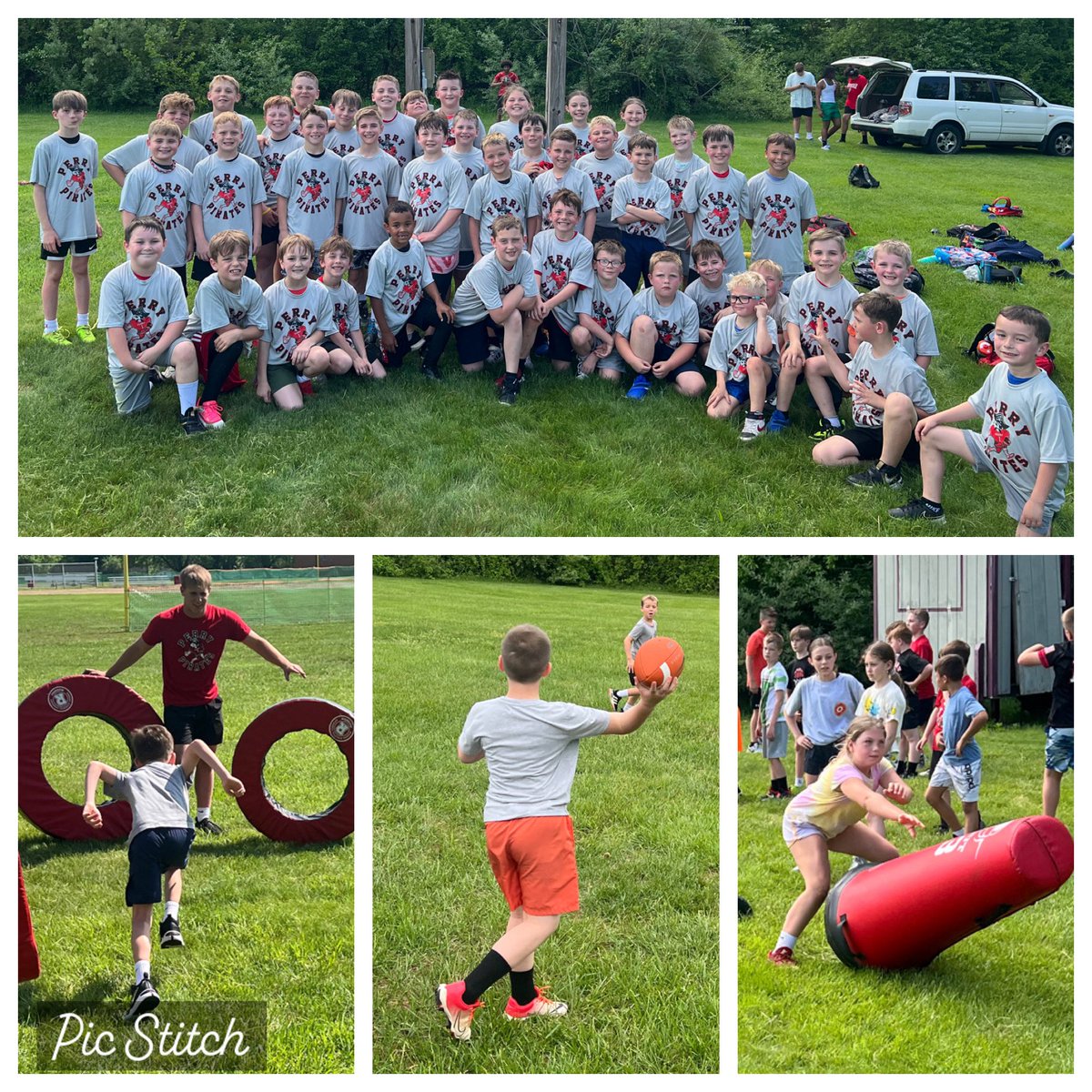 Another great Pirates FUNdamentals Youth Camp last week! 

Our Future Perry stars in 1st through 4th grade brought the energy daily!!

Thanks to our coaches and varsity players for volunteering and continuing to pour into our community!
🏴‍☠️ 🏴‍☠️ 🏴‍☠️