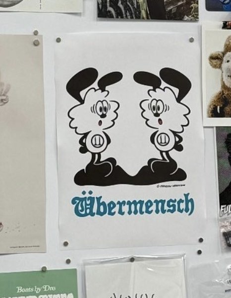 Verdy shared hints for collab with #GDRAGON Übermensch 😍