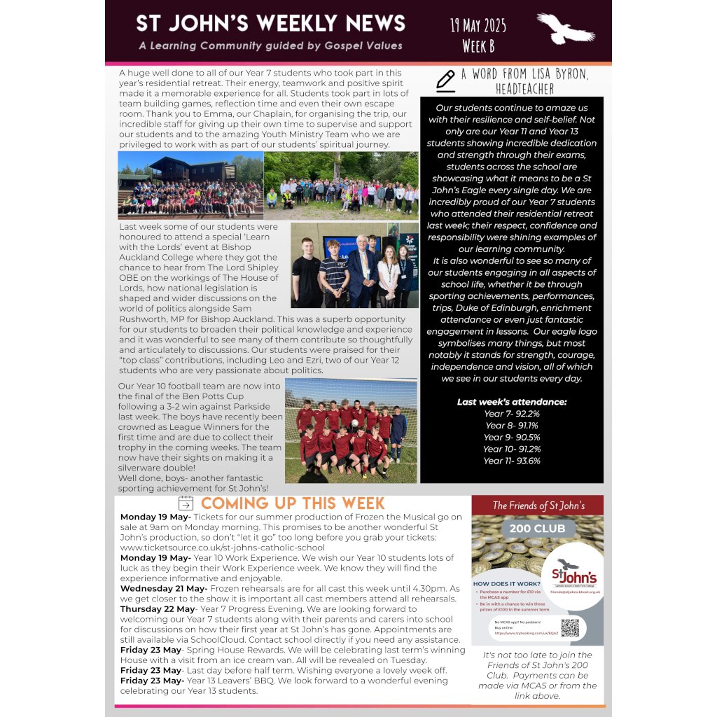 St John's Weekly News - 19 May 2025
stjohns.bhcet.org.uk/news/2025-05-1…