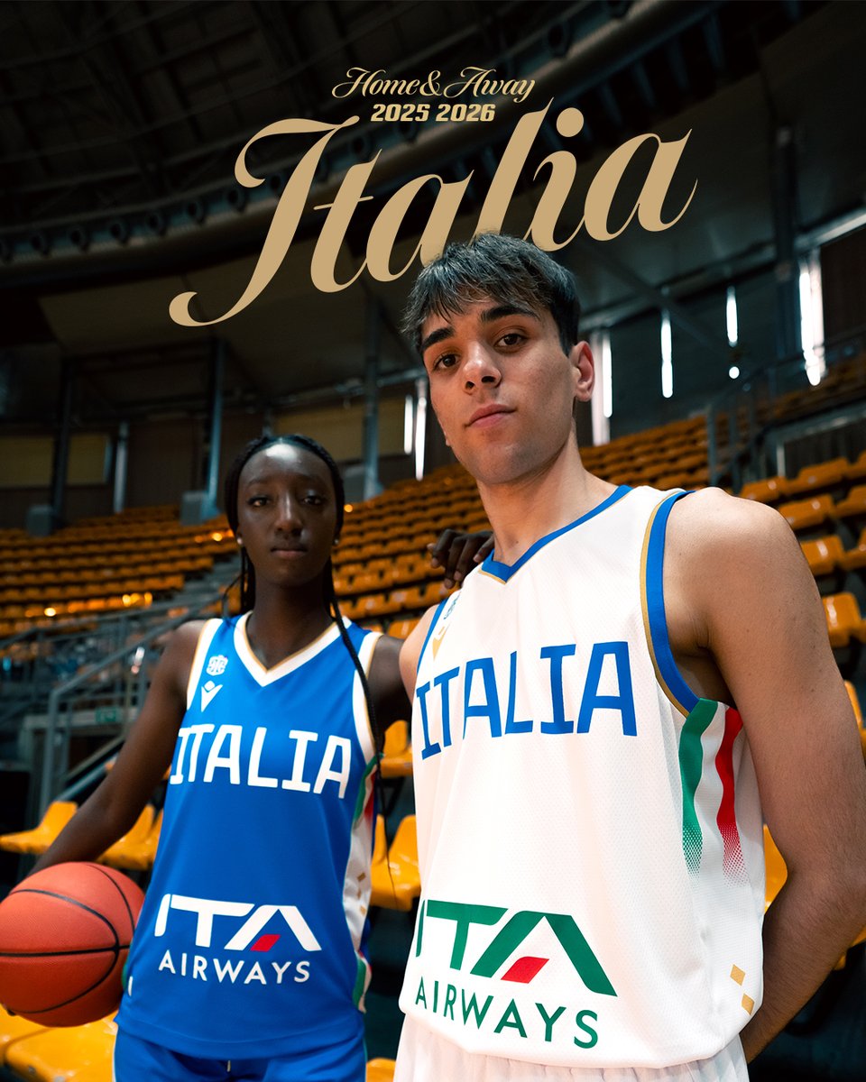Macron (@macronsports) on Twitter photo Bianco, Azzurro e Oro: i nuovi Game Set di <a href="/Italbasket/">Italbasket</a> sono disponibili ORA! ๐
White, Blue and Gold: the new Italbasket Game Set is HERE! ๐
Shop now: bit.ly/4mkjcH0
#Italbasket | #BecomeYourOwnHero Bianco, Azzurro e Oro: i nuovi Game Set di <a href="/Italbasket/">Italbasket</a> sono disponibili ORA! ๐
White, Blue and Gold: the new Italbasket Game Set is HERE! ๐
Shop now: bit.ly/4mkjcH0
#Italbasket | #BecomeYourOwnHero