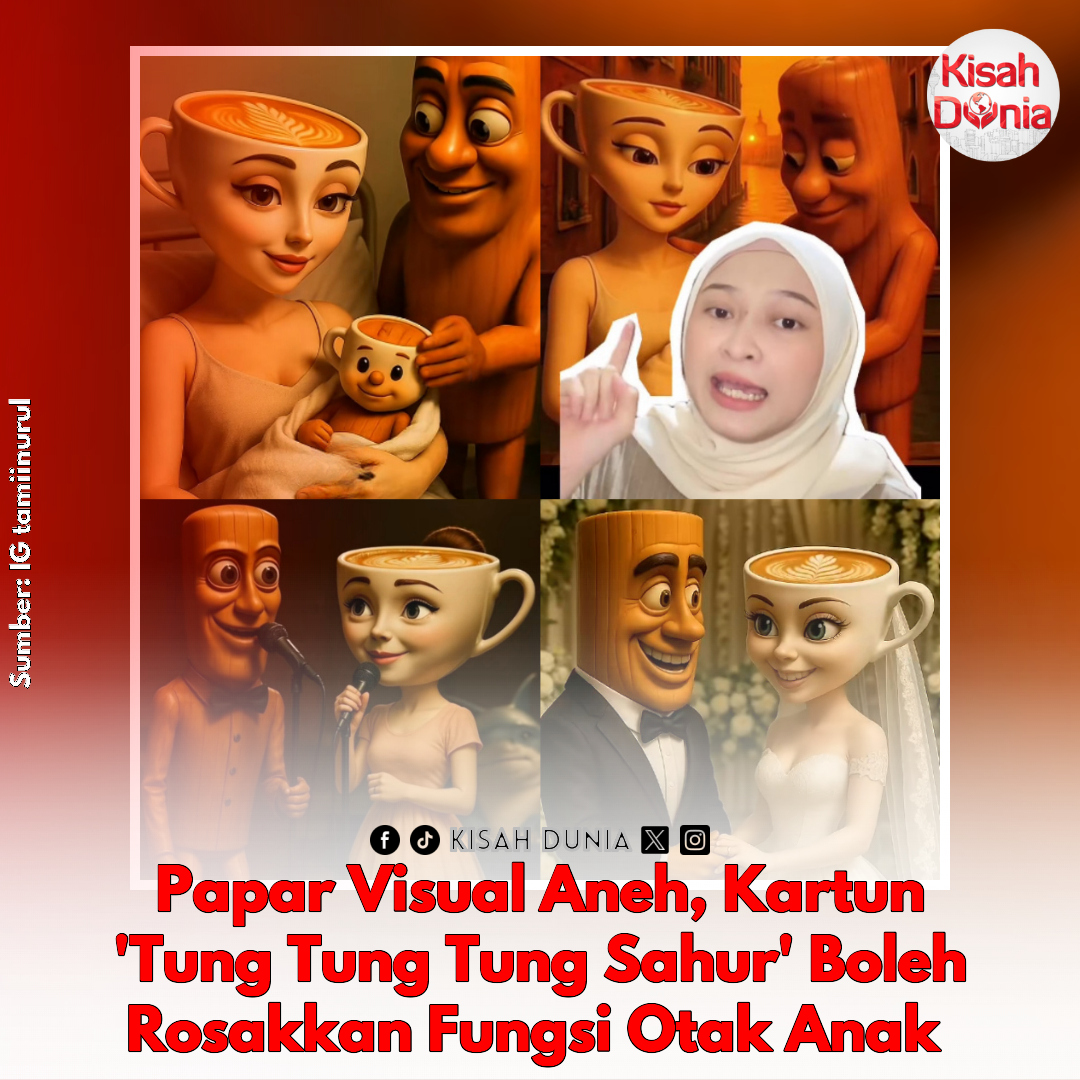 kisahdunia_com's tweet image. Padanlah kat rumah anak sibuk sebut "Tung, tung, sahur". Ingatkan menatang apalah. Mak ayah pleaseeeeeee hentikan kartun ni⚠️

Berita Penuh: kisahdunia.com/link/540732

#kartun #tungtungtungsahur #otak #anak #rosak #KisahDunia