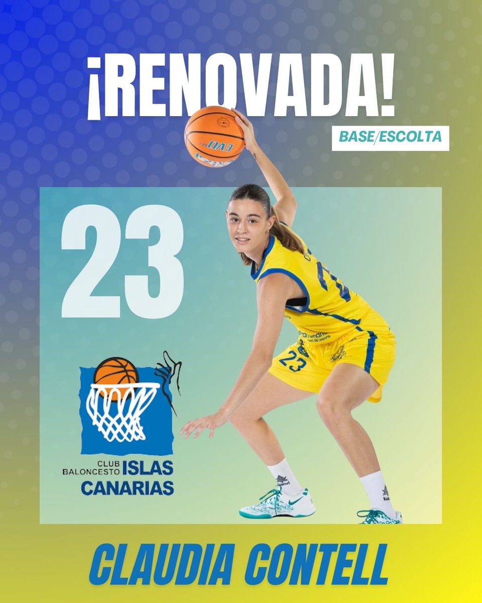 CBIC SPAR Gran Canaria (@cbislascanarias) on Twitter photo 🥳 Estamos de fiesta hoy en La Paterna con el anuncio de la que será la primera piedra del proyecto de la próxima temporada
😁 ¡ <a href="/Contell23/">Claudia Contell</a> SE QUEDA en el <a href="/SPARGranCanaria/">SPAR Gran Canaria</a> !
ℹ️ Info ➡️ bit.ly/4mBVDtE 🥳 Estamos de fiesta hoy en La Paterna con el anuncio de la que será la primera piedra del proyecto de la próxima temporada
😁 ¡ <a href="/Contell23/">Claudia Contell</a> SE QUEDA en el <a href="/SPARGranCanaria/">SPAR Gran Canaria</a> !
ℹ️ Info ➡️ bit.ly/4mBVDtE