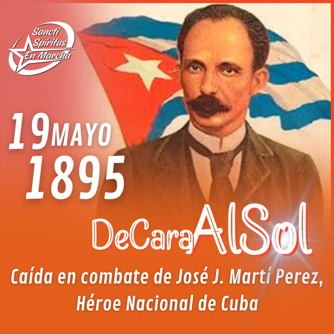 En los momentos que vive la humanidad, hablar de Martí deviene compromiso con nuestro tiempo y asumir su fortaleza ideológica, una necesidad #DeCaraAlSol, así te recordaremos  siempre, desde #CabaiguánEduca en #SanctiSpíritusEnMarcha