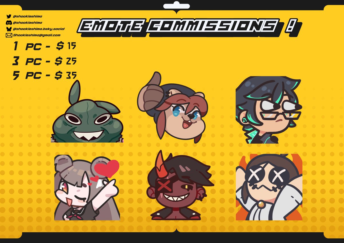 💛 Shookie ⚓ c0mms closed! tweet media