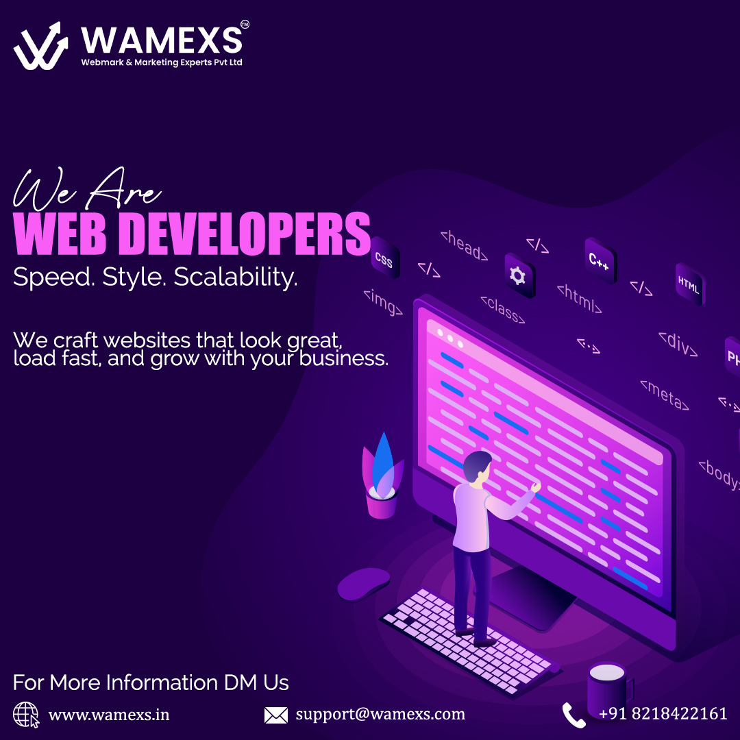wamexsindia's tweet image. 🌐 Your Website is Your Digital First Impression – Make It Count! 🚀

🖥️ Let’s build something amazing together!
📞 Contact us today for a free consultation.
Call Us: +91 821 842 2161
Email: support@wamexs.com
Click: wamexs.in

#WebmarkExperts #WebsiteDevelopment