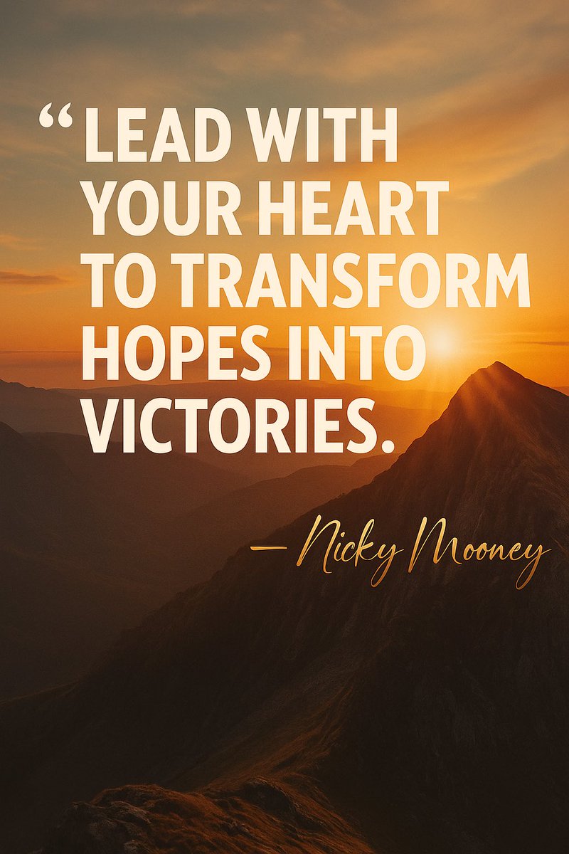 “Leadership isn’t about power—it’s about heart.” #LeadWithHeart #ServantLeader #PurposeDriven