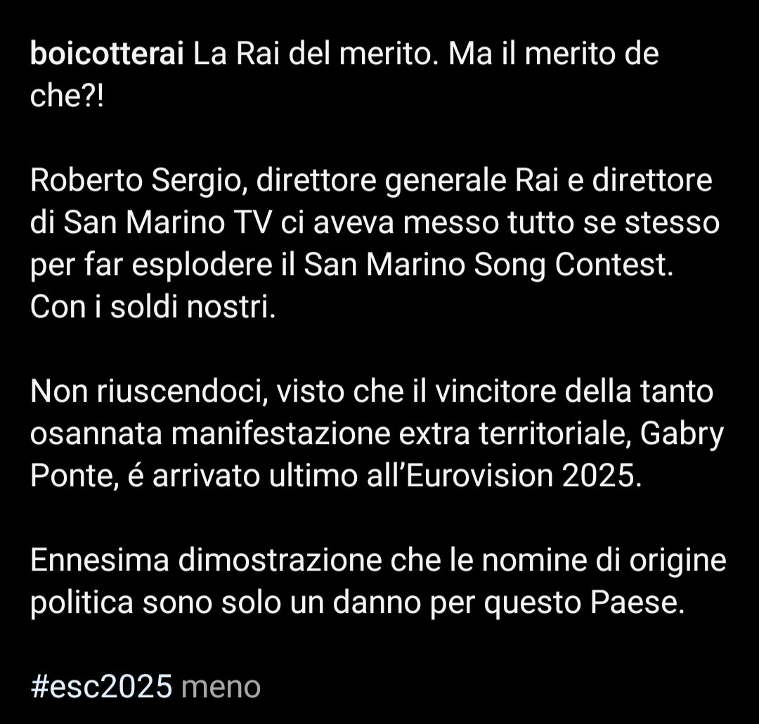 IdaNapolitano5's tweet photo. #boicottarai 
Gli #uomini di #Meloni 
Solo #fallimenti a spese nostre! 
#RaiVergogna
#StopCanoneTV https://t.co/hEiVeuDoxa