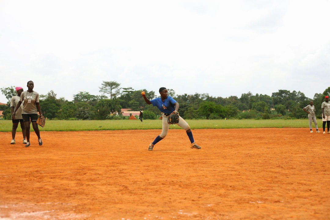 BaseballAtHeart's tweet photo. The red dirt in Gayaza is alive with hustle and heart.
Our rising stars are putting in the work preparing for game time and shaping the future of women’s baseball in Uganda.
#playball #shesup #growth https://t.co/zeyMVW0pgD