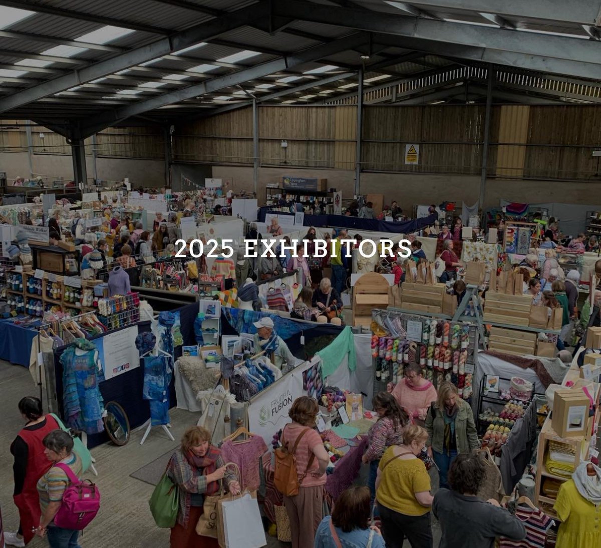yarndale's tweet image. It&apos;s coming up fast - how the heck is it less than 19 weeks until we open the doors for Yarndale 2025? We’re really pleased to to share this year’s list of fabulous exhibitors:
yarndale.co.uk/exhibitor-list/