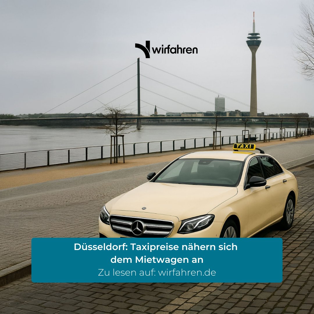 Taxi und Mietwagenpreise gleichen sich an: Seit Mai sind flexible Festpreise möglich, das belebt das Geschäft und den Wettbewerb. Mietwagen sind häufig nicht günstiger.

👉 Artikel: t1p.de/taxi-festpreise