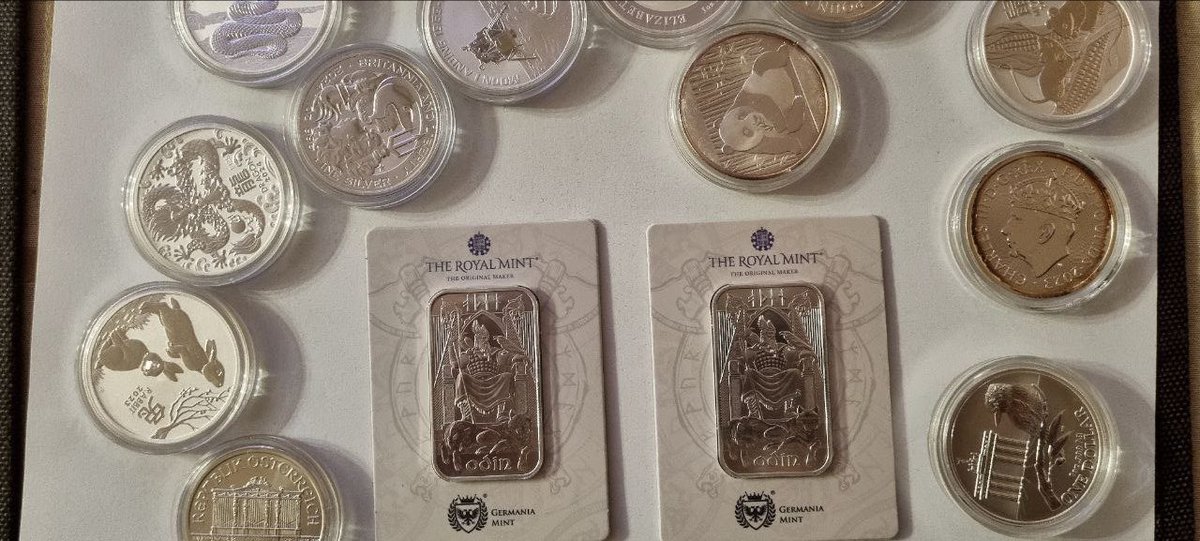Make Silver Great Again! 
#Silver #SilverCoins #SilverBars