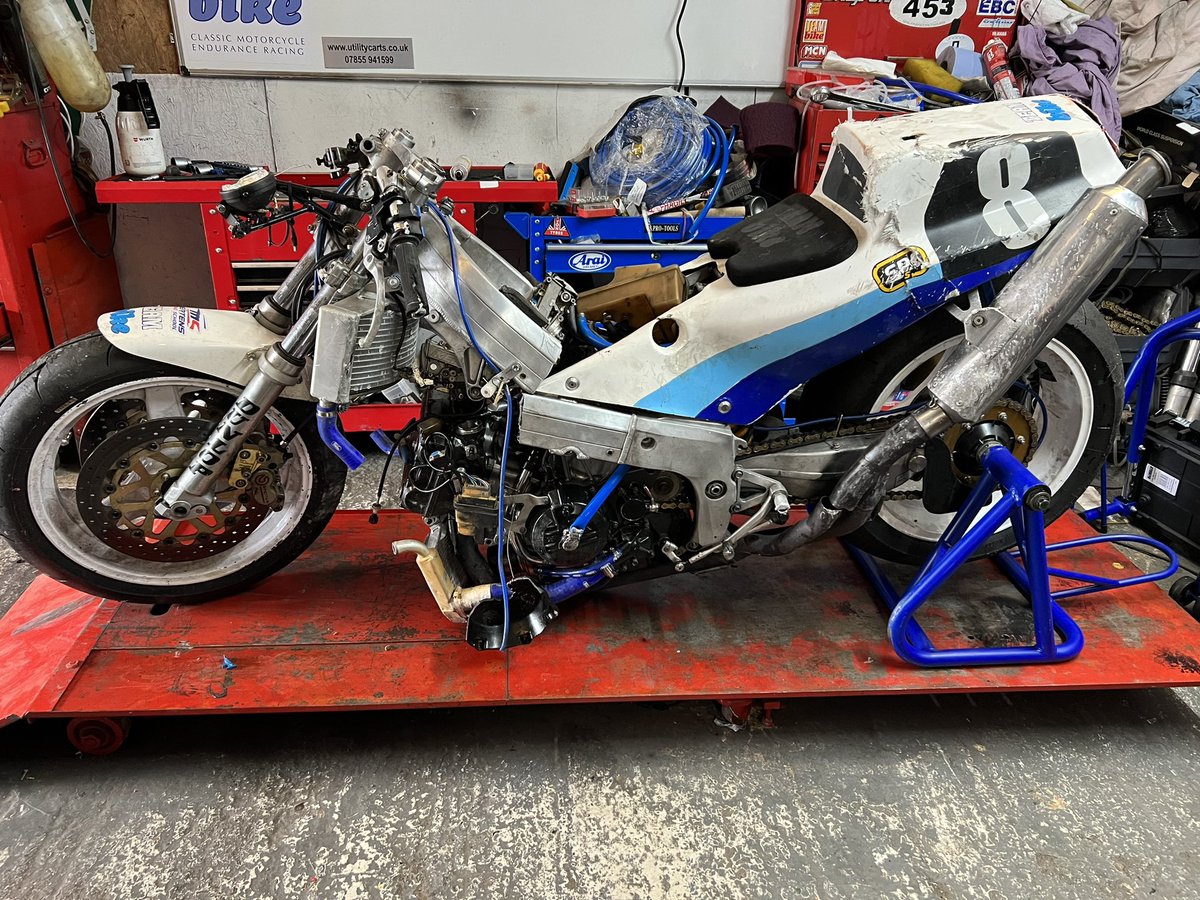 Jeez 😱. Glad Dan's ok.
I thought the RC30 damage 3yrs ago was bad enough, but crashing AND burning is something else. Very sad 😢. If it wasn't already, Ian, has Circuit Paul Ricard now become properly jinxed for Team Bike?