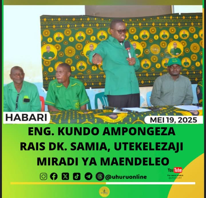 UhuruOnlinetz's tweet photo. #HABARI: MBUNGE wa Jimbo la Bariadi, Mhandisi Kundo Mathew, amempongeza Rais Dk. Samia Suluhu Hassan, kwa kutoa fedha za utekelezaji wa miradi mbalimbali ya maendeleo nchini, hususani katika jimbo lake...

Soma>>>https://t.co/bplgN5xNe0 https://t.co/ebRjnOxhZU