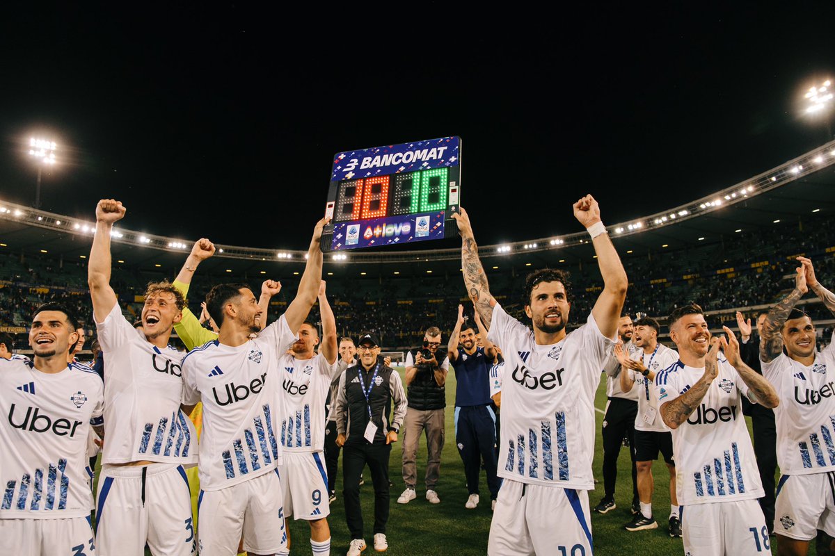Well deserved point away from home!! 💪🏻💙
Let’s go for the last one. Forza <a href="/Como_1907/">Como1907</a>
