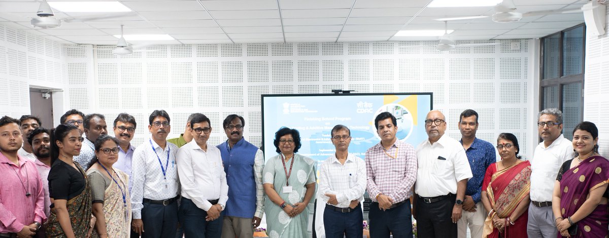C-DAC India tweet media