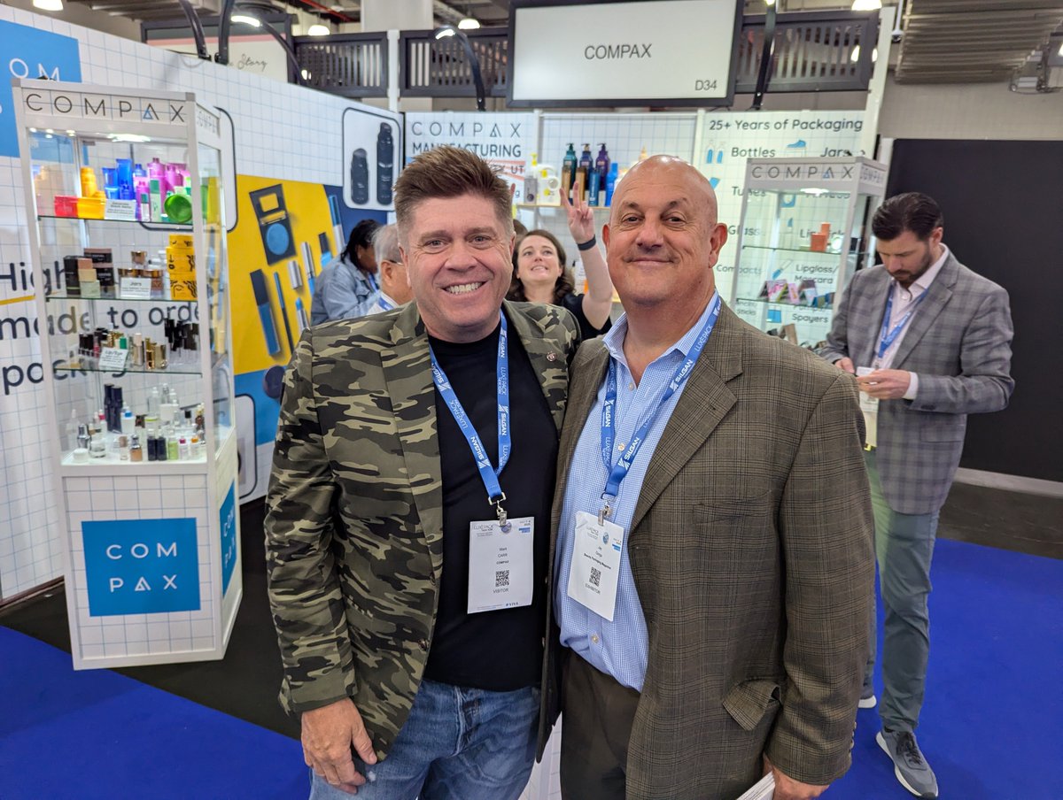 The Beauty Packaging team had a fantastic visit to the COMPAX booth at #LPNY! 🌟

From innovative designs to cutting-edge sustainable packaging solutions, Compax continues to redefine what's possible in beauty packaging. 

Learn more about their full-service solutions on their