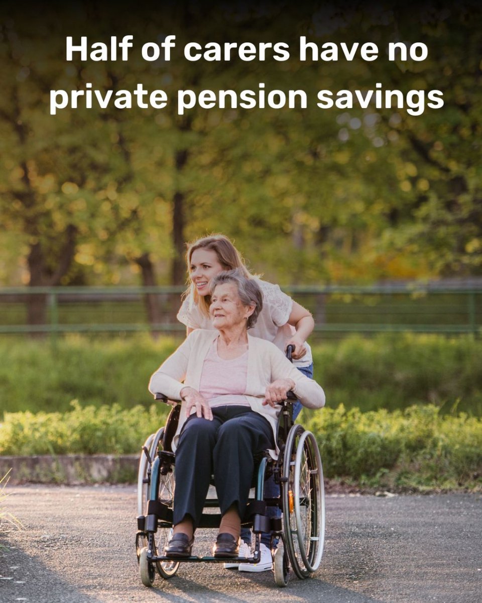 Carers Trust (@carerstrust) on Twitter photo Carers face some of the highest risks of poverty in retirement đź’”
Research by <a href="/PhoenixGroupUK/">Phoenix Group</a> shows that half of people become carers by the time they are 50. Many find it hard to save for later life.
We must act now to make sure people don’t end up worse off because they Carers face some of the highest risks of poverty in retirement 💔
Research by <a href="/PhoenixGroupUK/">Phoenix Group</a> shows that half of people become carers by the time they are 50. Many find it hard to save for later life.
We must act now to make sure people don’t end up worse off because they