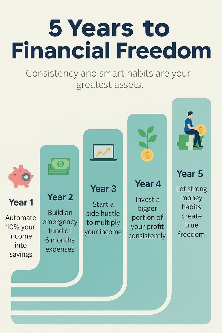 5 Years to Financial Freedom: Proven Steps to Build Wealth and Achieve Independence