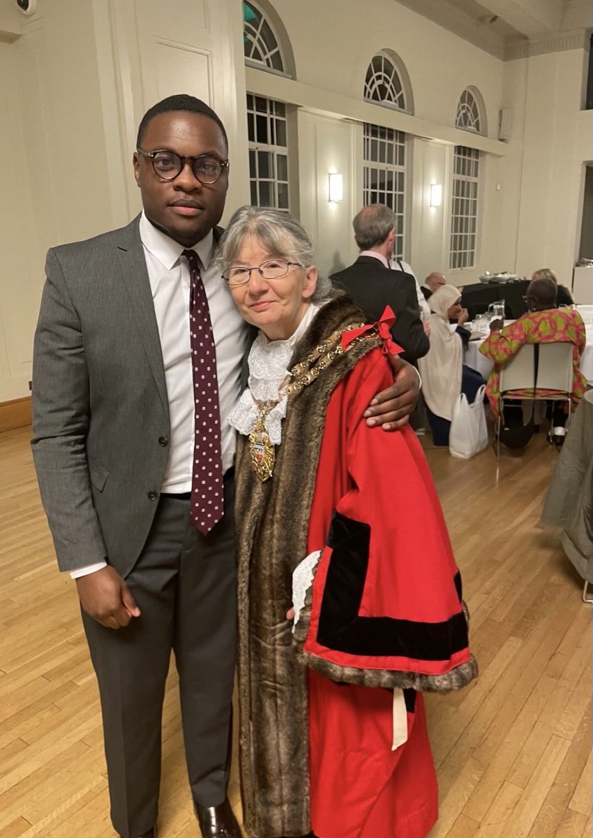 To the outgoing Speaker of Hackney 24/25 and my good friend Cllr <a href="/susorunge/">Sheila Suso-Runge (Cllr)</a> your work the last year has been transformational,supporting local organisations and charities such as Hackney Migrant Centre &amp; Rising Tide. A real showcase of how inclusive and vibrant Hackney is !👍🏽