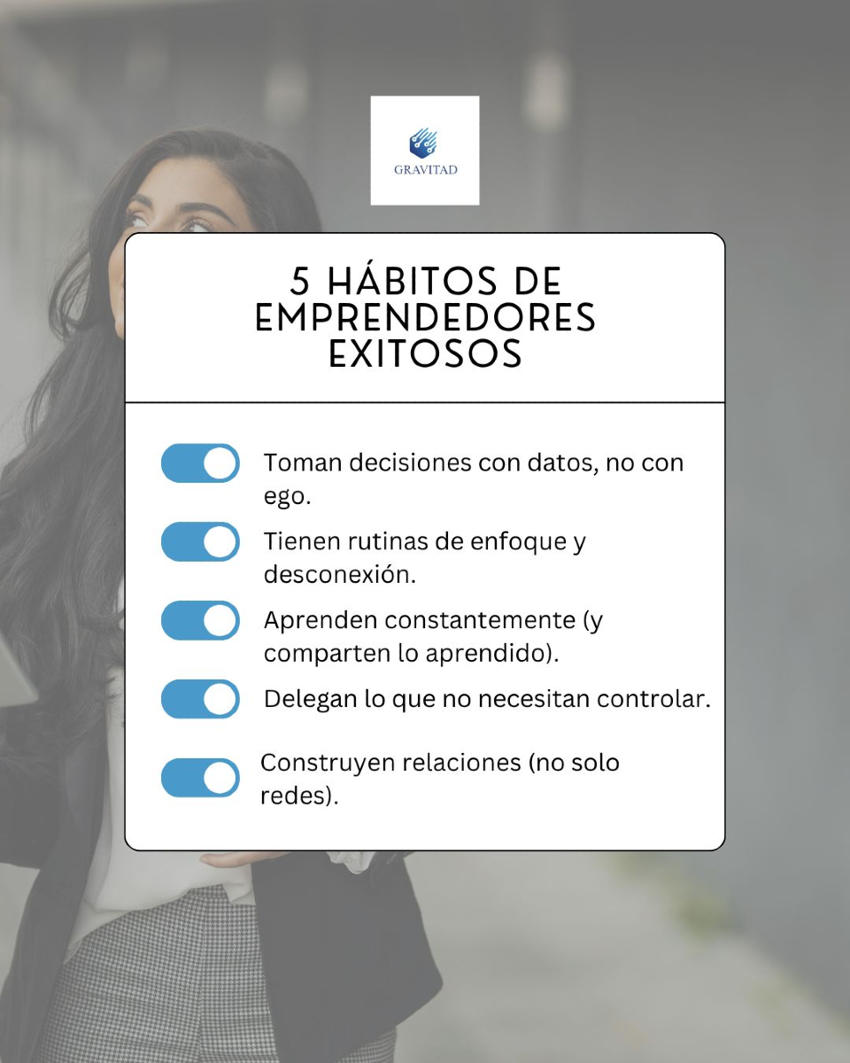 gravitadstartup's tweet photo. ¿Qué tienen en común los emprendedores que escalan sus ideas?
🔥 Aquí van 5 hábitos que los mantienen en movimiento.
💬 ¿Cuál ya aplicas tú?
#HábitosDeÉxito #StartupMindset #RutinasEmprendedoras https://t.co/Az6SkazcRD