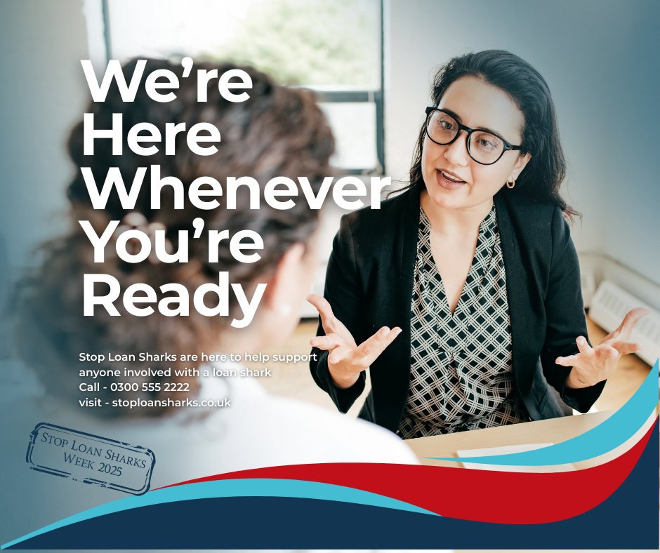 We’re proud to be backing #StopLoanSharks Week 2025 🙌This year’s focus is: We’re here whenever you’re ready. For anyone feeling worried or unsure, there’s no pressure and no judgement – just real support, whenever it’s needed. shorturl.at/zvCc2 <a href="/SLSEngland/">Stop Loan Sharks England</a>
