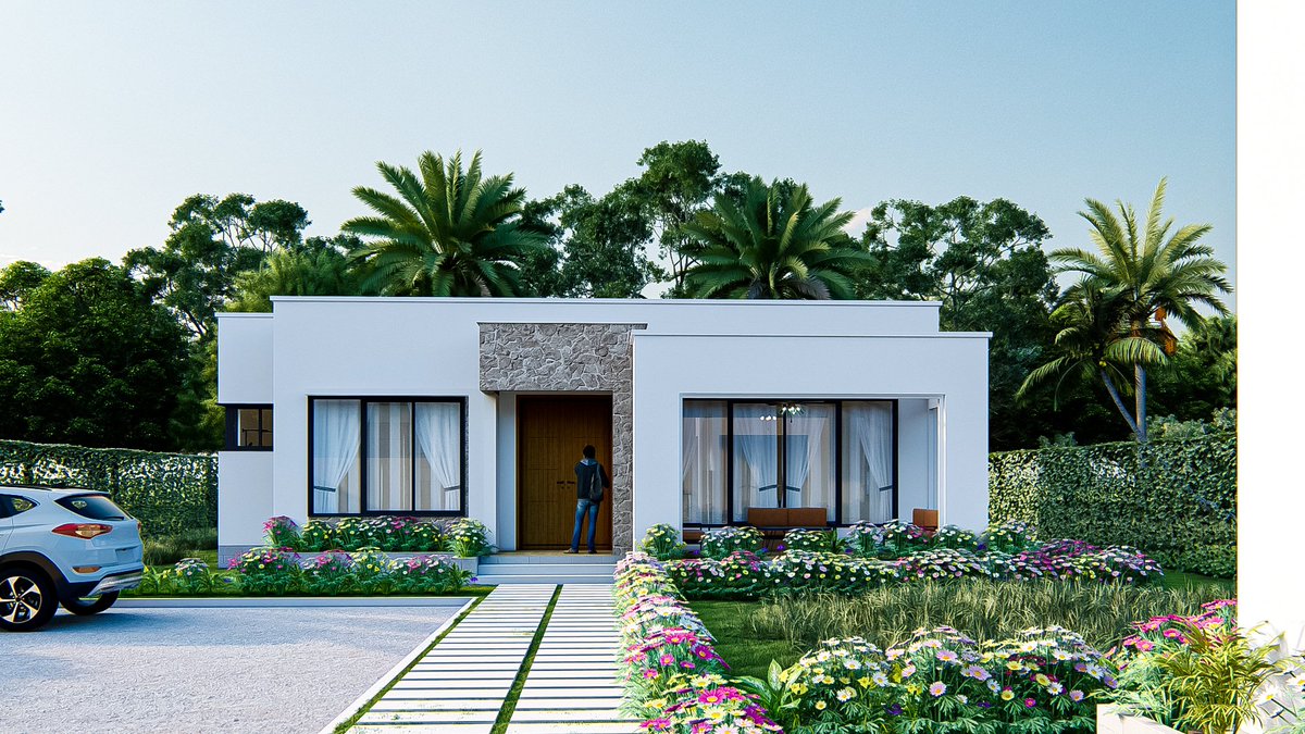 HouseDesignsKe's tweet image. Which bungalow design do you fancy?