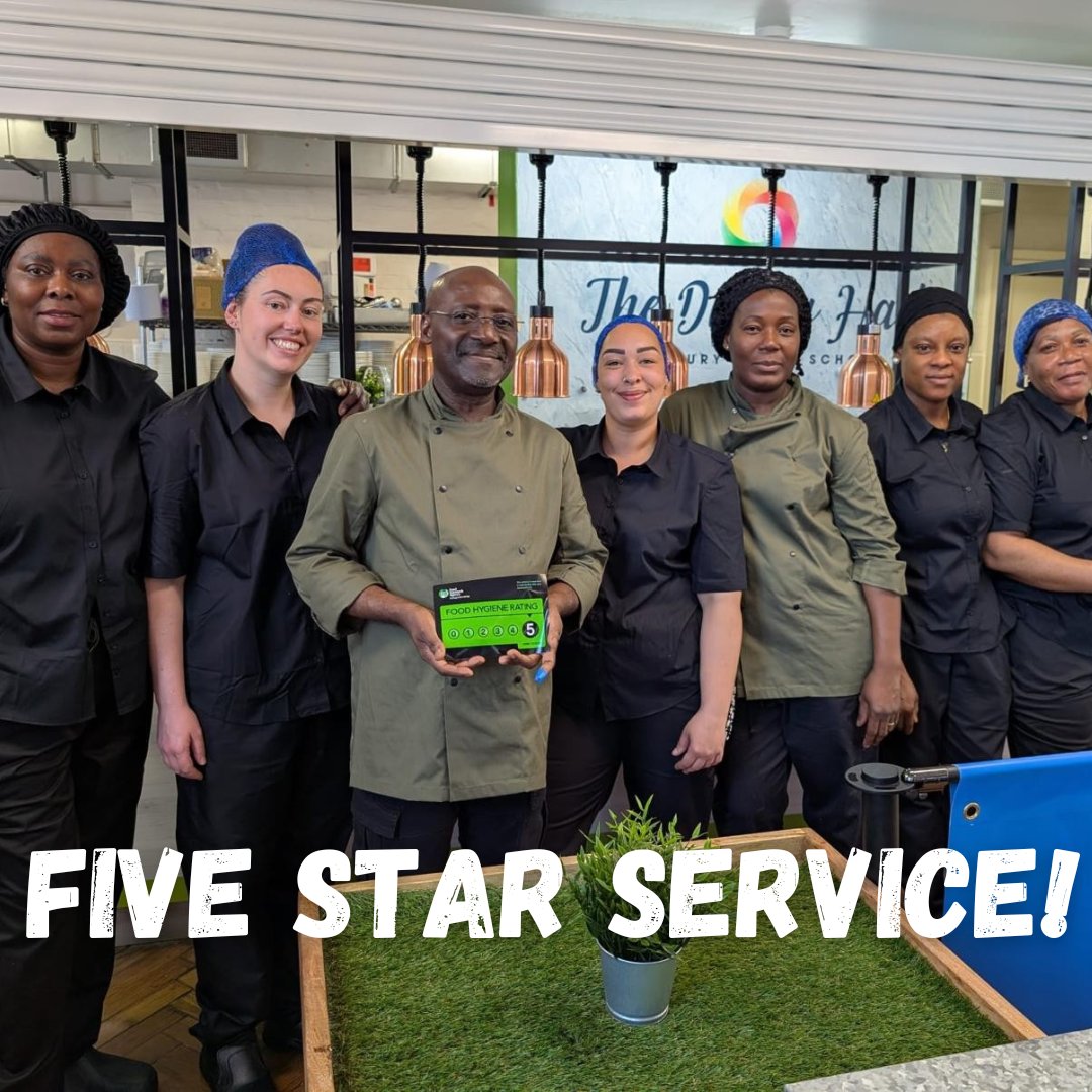 Congratulations to Highbury Fields Secondary School for achieving their EHO 5-Star Award — just weeks after we opened there in April!

This incredible result reflects the dedication of our brand-new team at the school. Well done, team!

#OliveDining #5StarEHO #SchoolCatering