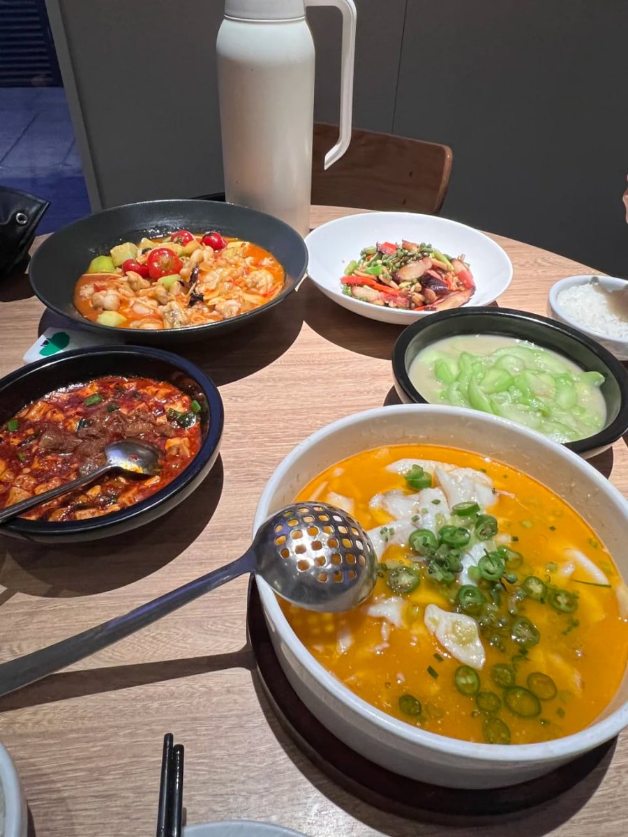 A cozy dinner after a long day.
 Home-style dishes, warm flavors, and good vibes all around.
 Sometimes, happiness is just a table full of comfort food. ❤️