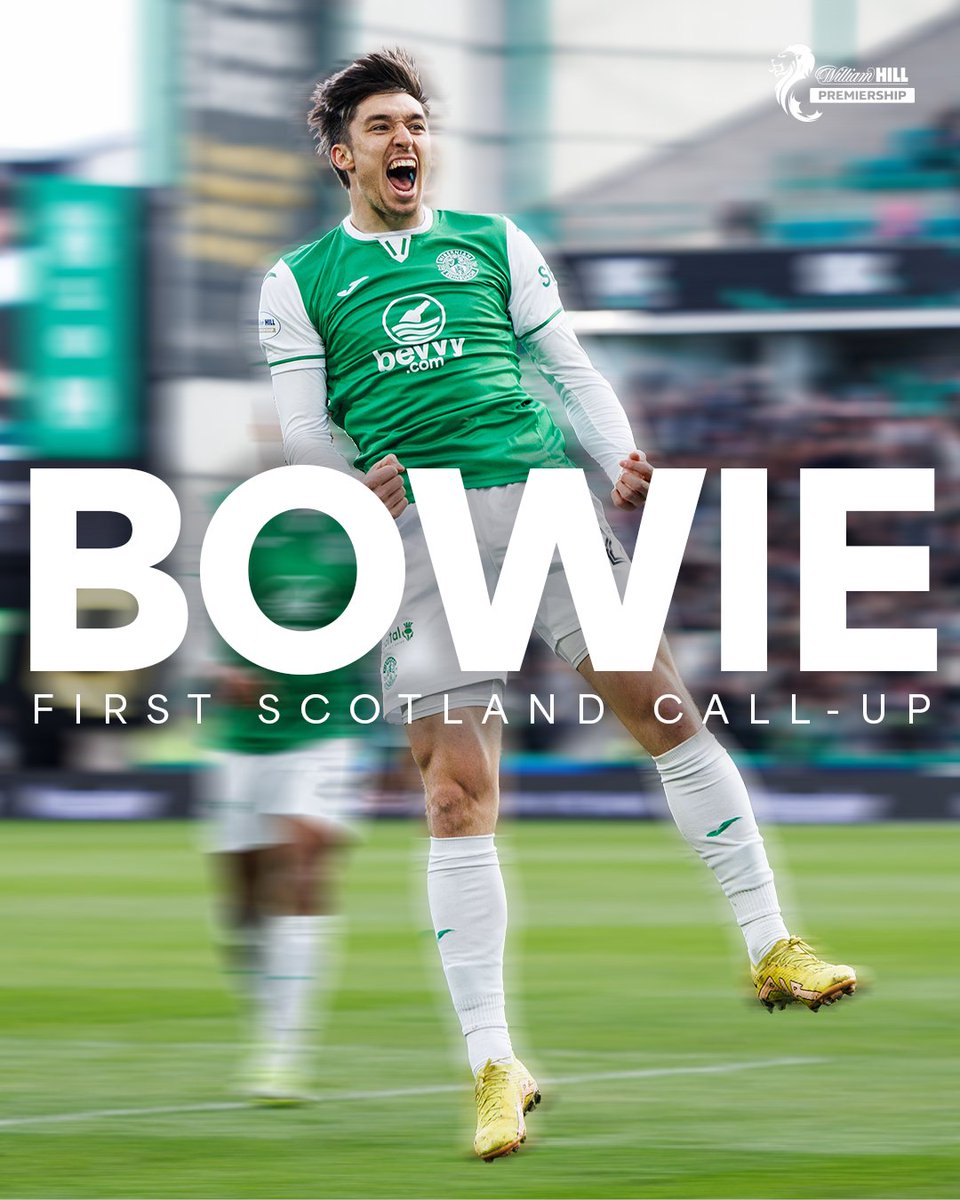 SPFL (@spfl) on Twitter photo Answering the call 📲🏴
Congrats to <a href="/HibernianFC/">Hibernian Football Club</a>'s Kieron Bowie on his first senior <a href="/ScotlandNT/">Scotland National Team</a> call-up! Answering the call 📲🏴
Congrats to <a href="/HibernianFC/">Hibernian Football Club</a>'s Kieron Bowie on his first senior <a href="/ScotlandNT/">Scotland National Team</a> call-up!